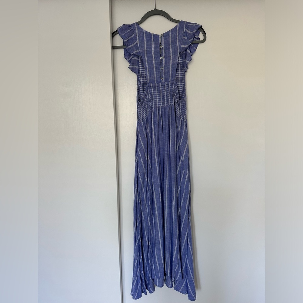 Chambray Butterflies Maxi by Free People - Picture 7 of 11